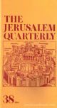 The Jerusalem Quarterly ; Number Thirty Eight, 1986